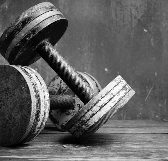 35639576 – old dumbbells, bw photo | The Sports Physio